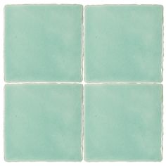 four square tiles in light green color