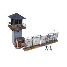 Walking Dead Prison, Prison Tower, Duck Blind, Paddle Wheel, Sports Games For Kids, Walking Dead Tv Series, The Walking Dead Tv, Mcfarlane Toys, Stuff And Thangs