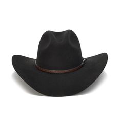 The NATHAN from the Stampede Collection features a genuine leather band and wool felt material for a stylish and comfortable fit. Topped with a 4 inch brim, it’s perfect for any outdoor pursuit. This classic hat provides a versatile look to complement any wardrobe. Classic Hats, Felt Material, Leather Band, A 4, Wool Felt, Cowboy Hats, 4 Inch, Leather Straps, Comfort Fit