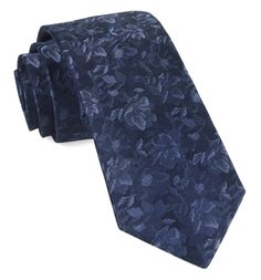 Loved by GQ Magazine, we've become the go-to destination for cool men's accessories at awesome prices. Shop our selection of premium ties, tie bars, pocket squares, socks, belts, collar bars, collar stays, cufflinks, scarves, lapel pins, shoelaces and suspenders. | Tie Bar: Ramble Floral Navy Tie - Skinny Mens Floral Tie, Celebrities Leather Jacket, Floral Necktie, Ties Mens Fashion, Casual Basics, Navy Blue Tie, Navy Tie, Men's Tie, Tie Styles