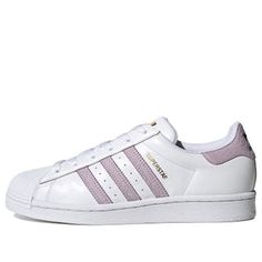 (WMNS) adidas originals Superstar 'White Purple' FW3567 (SNKR/Women's) Cute Asian Babies, Asian Babies, Adidas Originals Superstar, Adidas Women, Adidas Originals, Adidas, White, Purple, The Originals