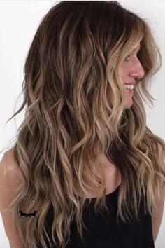 Lowlights & Highlights Brown Hair With Lowlights, Hair Highlights And Lowlights, Brown Hair With Blonde Highlights, Highlights And Lowlights, Low Lights Hair, Hair Color Highlights, Trendy Hair Color, Brown Blonde Hair, Brown Hair With Highlights