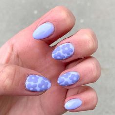 Blue And Purple Nails, Jan Nails, Purple Flower Nails, Greece Nails, Bow Nail Designs, 2023 Love, Purple Nail