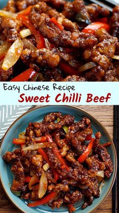 easy chinese recipe sweet chili beef