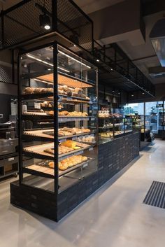 a bakery filled with lots of baked goods