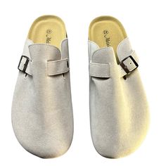 Elevate Your Casual Look With These Meixiemeile Grey Suede Potato Mules Shoes. Slip Into Comfort With The Slip-On Design And Enjoy The Stylish Simplicity Of The Clog Style. These Shoes Are Perfect For Women Who Value Comfort And Style. The 11 Us Shoe Size And 43 Eu Shoe Size Make It Easy For You To Find The Perfect Fit. The Suede Upper Material, Combined With The Grey Color, Gives A Sophisticated And Elegant Touch To Any Outfit. So, Step Out In Style With These Meixiemeile Suede Slip-Ons. Mules Women, Clog Style, Clogs Style, Slip On Mules, Grey Suede, The Grey, Gray Suede, Grey Color, Mule Clogs