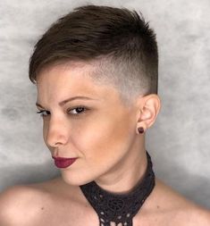 RL217F2 | Flickr Girls With Shaved Heads, Shaved Nape, Hair Pixie, Hair Brained, Short Pixie Cut, Trending Haircuts, Short Haircut