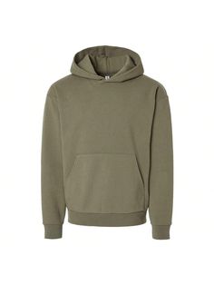 Verde Oliva  Collar  Tela   Embellished No-Elástico Fall Cotton Khaki Hoodie, Hooded Khaki Cotton Sweatshirt, Khaki Cotton Hooded Sweatshirt, Winter Khaki Cotton Sweatshirt, Khaki Cotton Hoodie With Drawstring Hood, Khaki Cotton Sweatshirt With Drawstring Hood, Green Cotton Sweatshirt With Double-lined Hood, Khaki Cotton Relaxed Fit Sweatshirt, Olive Green Fabric