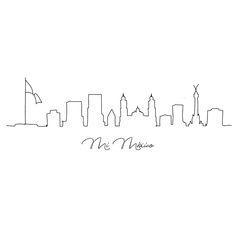 a black and white drawing of a cityscape with the words mr nice on it