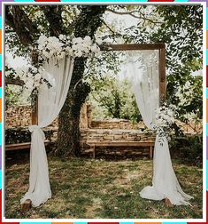 Looking for inspiration to elevate your big day? Check out these 9 stunning wedding arch ideas that will make your ceremony unforgettable. From rustic to modern designs, we've got you covered. Whether you're dreaming of a beach wedding or a garden affair, these wedding arch ideas will add a touch of elegance to your special day. Get ready to say "I do" in style! Outdoor Ceremony Arch Decor, Outdoor Wedding Arch Ideas Romantic, Wedding Arch Ideas Eucalyptus, Wedding Ceremony Ideas Simple, Simple Arch For Wedding, Wedding Decoration Photos, Simple Wooden Arch Wedding, Wedding Arch Decorations Outdoor, Wedding Arch Flowers Rustic