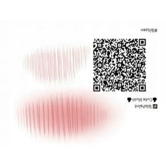 an image of a qr code on a white background with red and black lines