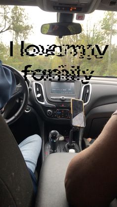 the inside view of a car with text overlaying it that reads, low country ferry