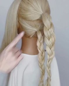 Hairstyles Daily, Easy Hairdos, New Hairstyles, Daily Hairstyles, Hair Creations, Hair Up Styles, Easy Hair, Hair Braids, Yes Or No