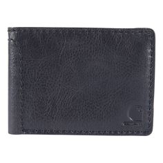 Carhartt Patina Leather Bifold Wallet Carhartt 1.57X5.12X5.12 Black Leather Softshell Wallet (1-Bag) | B000040000199 Mens Rugged, Pocket Window, Billfold Wallet, Leather Bifold Wallet, Leather Wallets, Card Storage, Luggage Sets, Carhartt Mens, Bifold Wallet