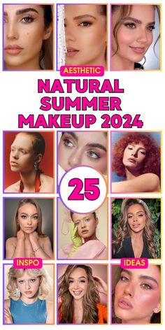 Summer Makeup Ideas, Makeup 2024, Natural Summer Makeup, Minimalist Makeup, Summer Makeup Looks, Winter Makeup, Enhance Your Beauty, Natural Eye Makeup