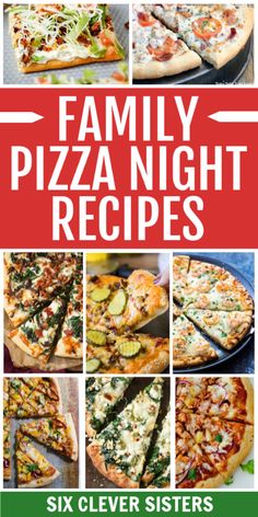 family pizza night recipes six clever sisters