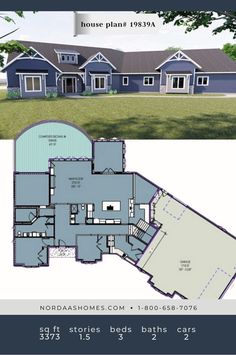 the floor plan for this house is very large and has two levels to each level