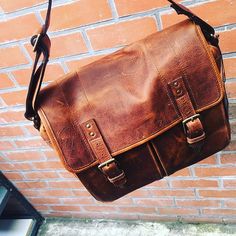 The Prince Street messenger via @vincentbalez on Instagram Modern Leather Camera Bag For Everyday, Vintage Waxed Finish Laptop Bag, Classic Brown Waxed Canvas Laptop Bag, Vintage Waxed Finish Laptop Bag For Everyday, Modern Waxed Finish Satchel For Travel, Waxed Finish Satchel Laptop Bag For Daily Use, Vintage Style Laptop Bag With Adjustable Strap, Rugged Satchel Laptop Bag For Everyday Use, Classic Waxed Canvas Rectangular Briefcase