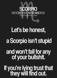 Lets be honest Scorpio Szn, Scorpio Personality