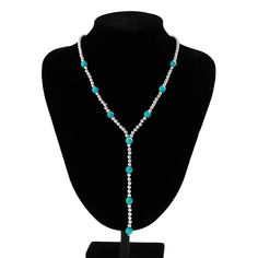 Material: Plastic/Resin Color: White K 5640 Fashion Element: Round Style: Europe and America Elegant Turquoise Crystal Necklaces With Colorful Beads, Elegant Turquoise Crystal Necklace With Colorful Beads, Elegant Turquoise Beaded Crystal Necklaces, Elegant Turquoise Beaded Crystal Necklace, Elegant Long Beaded Turquoise Necklace, Xmas Dress, Long Tassel Necklace, Plastic Resin, Boot Accessories