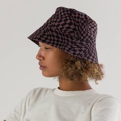 If there's one thing we all agree on at Golden Rule, it's that Baggu is essential. Form and function meet in this bucket hat that keeps your face protected from sunny rays. The classic Baggu bucket hat has a hidden adjustable headband that measures 19 ¾"–23 ½". Made with 100% organic cotton and is machine washable for easy care. Trendy Lightweight Adjustable Bucket Hat, Adjustable Hat With Curved Brim For Everyday Use, Trendy Packable Bucket Sun Hat, Adjustable Bucket Sun Hat For Everyday, Everyday Hats With Uv Protection, Adjustable Hats With Uv Protection For Everyday, Uv Protection Hats One Size Fits Most For Everyday, Uv Protection Hat For Everyday, Uv Protection Hat For Everyday, One Size