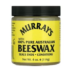 Murray's uses the finest imported beeswax to help lock your STYLE in place. The ultra rich formula will add shine, reduce itching and fight frizz. The cream will wash out easily with no build up and help extend the life of your STYLE. 360 Waves Hair, Braided Dreadlocks, S Curl, Barber Supplies, Hair Pomade, Slick Hairstyles, Hair Wax, Sleek Hairstyles, Hair Waves