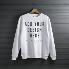 Casual White Sweater With Branding, White Relaxed Fit Sweater With Branding, White Custom Print Sweater For Streetwear, White Crew Sweater With Branding, White Crew Neck Sweatshirt With Branding, White Crew Neck Sweater With Branding, White Long Sleeve Sweater With Branding, Online Shops, Professional Look