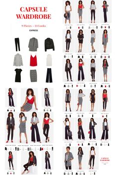 Essentials Capsule Wardrobe, Business Capsule Wardrobe, Business Capsule, Packing Capsule Wardrobe, Capsule Wardrobe Outfits, Travel Capsule Wardrobe