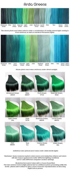 Greens | Flickr - Photo Sharing! Hair Dyed, Teal Hair, Nails Green, Ombre Wigs, Hair Color Blue, Dye My Hair, Hair Dye Colors, Mermaid Hair, Wedding Idea