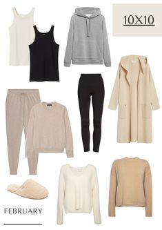 here Capsule Loungewear, Unpolished Casual, Closet Journal, Loungewear Capsule, Chic Loungewear, Capsule Wardrobe Outfits, Daily Outfit Inspiration