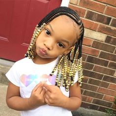 kids braided hairstyles 2024 Braid Styles For Girls, Latest Braided Hairstyles, Kids Box Braids, Toddler Braids, Kids' Braids