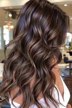 hair hairstyles,hair styles for long hair,hair cut,hair beauty,hair styles for medium hair,hair and skin and nails,hair hairstyling,hair length,hair straightener,hair drawing,hair cuts,hair colors #HairstyleTrends #HairTransformation #CurlyHairRoutine #BraidedHairstyles #HairColorInspiration #HairCareTips #ShortHairStyles #BalayageHair #WeddingHairstyles #HairAccessories #NaturalHair #HealthyHair #LongHairDontCare #MensHair #HairGoals #EasyHairstyles #HairGrowth #UpdoHairstyles #BlondeHair #HairProducts Chocolate Hair With Babylights, Brown Hair With Highlights Mocha, Brown Hair Balayage With Highlights, Cinnamon Balayage On Dark Hair, Long Dark Brunette Hair With Highlights, Cute Brunette Hair Colors, Partial Highlights Dark Brown Hair, Different Types Of Highlights For Hair Brunettes, Deep Chocolate Balayage