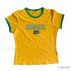 Lasaky - Chic Top with Exquisite Embellishments Mode Hippie, Spaghetti Strap Crop Top, Devil Wears Prada, Y2k Clothes, Cooler Look, Baggy Pants, Summer Women, Sleeve Styles, Brazil