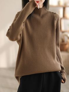 Details: Gender: Women Item Type: Cardigan Material: Cotton Pattern Type: Solid Season: Spring, Autumn, Winter Style: Leisure, Daily, Retro Occasion: Going Out, Daily Size: One Size Length: 65.00 cm/ 25.59 " Bust: 98.00 - 134.00 cm/ 38.58 - 52.76 " Shoulder: 45.00 cm/ 17.72 " Sleeve: 58.00 cm/ 22.83 " Beige Cardigan, Casual Cardigans, Winter Style, Red Color, Autumn Winter, Winter Fashion, Going Out