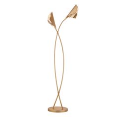 This ginko leaf floor lamp is a modern heirloom. From its solid base to the tip of its two illuminating leaves, this design's magnificent gold leaf finish radiates taste and sophistication in any living room. This item is available online only. This item is not available for in store pick up. Floor Lamp Flower, Large Gold Floor Lamp, Lotus Floor Lamp, Glam Gold Floor Lamp, Bold Rose Glod Floor Lamp, Scale Art, Z Gallerie, Bath Mirror, Wall Desk