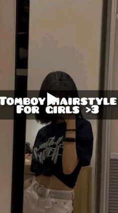 Top V-Shaped Haircut Ideas for Men Tomboy Hairstyles For Girls, Tomboy Hairstyle, Tomboy Haircut, Tomboy Hairstyles, Short Hair Tomboy, Haircuts For Medium Length Hair, Haircut With Bangs, Really Short Hair, Long Wolfcut Haircut