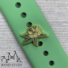 Mouse on Main Street® Band Studs® are designed to fit most watch bands, magicbands or fitness trackers. Our band charms have a specially designed screw on style backing to ensure the most secure fit of all watch charms. For a limited time, our soon to be retired 5mm post push in style backing is still available. SHIPPING: Orders generally ship in 1-2 business days, unless otherwise noted in your confirmation email. If there is a change for any reason, the date you can expect your items to ship w Apple Watch Necklace, Apple Watch Charm, Cute Apple Watch Bands, Watch Charms, Mini Hair Bows, Apple Watch Bands Fashion, Princesa Tiana, Apple Watch Fashion, Fitbit Bands