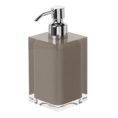 a soap dispenser is shown on a white background