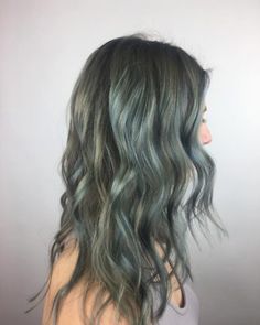 Olive Hair Colour, Ash Gray Hair Color, Charcoal Hair, Gray Hair Color Ideas, Olive Hair, Gray Hair Color, Colour Trend, Gorgeous Gray Hair