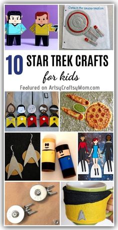 the top ten star trek crafts for kids