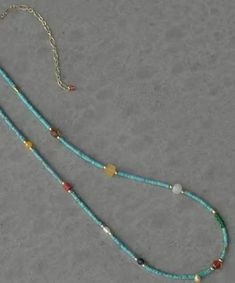 Classy Blue Patchwork Natural Turquoise NecklaceMade of fine Turquoise.Length: 43cm/16.77". Matches easily with daily hairstyle, dresses & Shirts