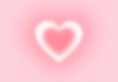 a white heart on a pink background