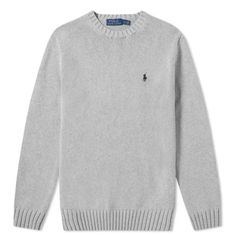 New Polo Ralph Lauren Chunky Cotton Waffle Knit Andover Grey Heather Size 2xb Classic Crew Neck Outerwear For Cold Weather, Classic Textured Knit Crew Neck Outerwear, Polo Ralph Lauren Outfits, Oversize Outfit, Conscious Man, Classy Outfits Men, Teen Boy Outfits, Polo Ralph Lauren Sweater, Stylish Hoodies