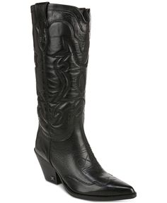 in stock Black Cowboy Boots, Black Cowboy, Sam Edelman, Cowboy Boots, Black Boots, Cowboy, Pick Up, In Store, Buy Online