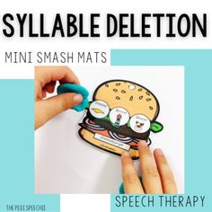 Target weak syllable deletionwith these engaging, hands-on multisyllabic words smash mats for speech therapy!Thisresource includes24on-the-gomini smash mats perfect for students who delete syllables in multisyllabic words.Easy to grab and take with you on the go!Help your students "visualize" all of the syllables in multisyllabic words with this unique, hands-on weak syllable deletion activity! Your students will love targeting multisyllabic words in speech therapy over and over again with this Fun Speech Therapy Activities, Decoding Multisyllabic Words Activities, Teaching Decoding Multisyllabic Words, Final Stable Syllable Activities Free, Multisyllabic Words Activities, Decoding Multisyllabic Words, Syllables Activities, Speech Therapy Tools, Phonological Processes