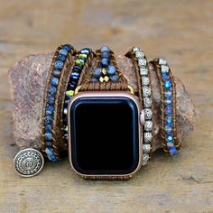 Cape Diablo, Apple Watch Wrist, Angel Aura Quartz Necklaces, Imperial Leather, Rose Quartz Bracelet Beads, Apple Watch Face, Multi Wrap Bracelet, Gold Apple Watch