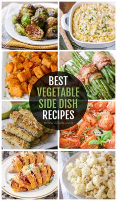 the best vegetable side dish recipes