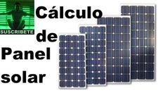 three solar panels with the words calculato de panel solar on it and an image of