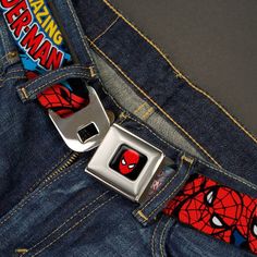 Seatbelt Belt, Spiderman Gifts, Spiderman Theme, Buckles Fashion, Populaire Outfits, Amazing Spider Man, Fashion Belts, Mein Style