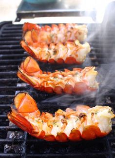 Outdoor Recipes, Grilled Lobster Tail, Lobster Recipes Tail, Grilled Lobster, Summer Grilling Recipes, Lobster Recipes, Summer Cooking, Lobster Tails, Summer Grilling